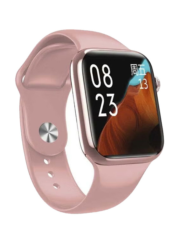 W98 Heart Rate Monitor Smartwatch, Pink/Black