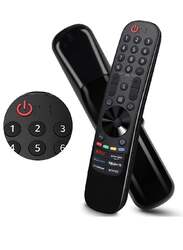 Replacement Remote Control For LG OLED TV Remote with Netflix Prime Video Disney+ LG Channels Buttons Black