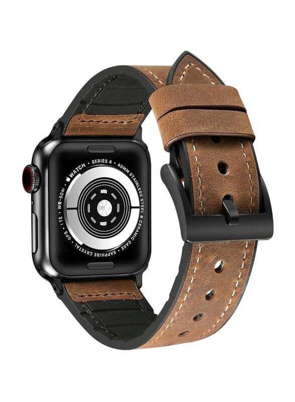 

Euro Replacement Band For Apple Watch Series 1/2/3 42/44mm Brown