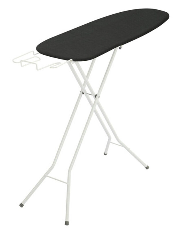 

Generic Ironing Board with Iron Holder & Adjustable, Black