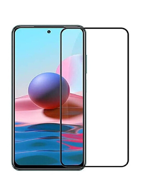 

Generic Xiaomi Redmi 10 Prime 2022 Full Glue Anti-Scratch Tempered Glass Screen Protector, Clear