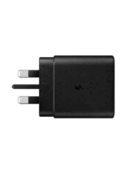 3 Pin Super Fast USB Type C Wall Charger, Black