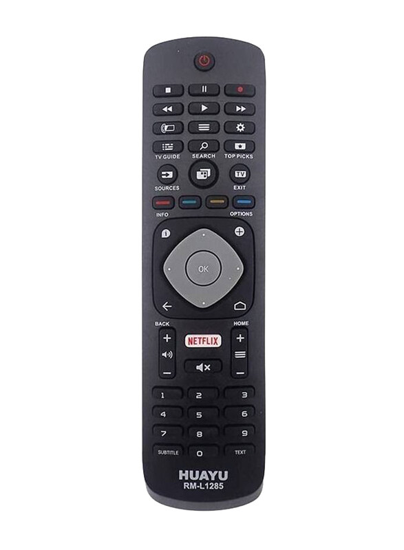 

Huayu Remote Control for Phillips LED, LCD TV, Black