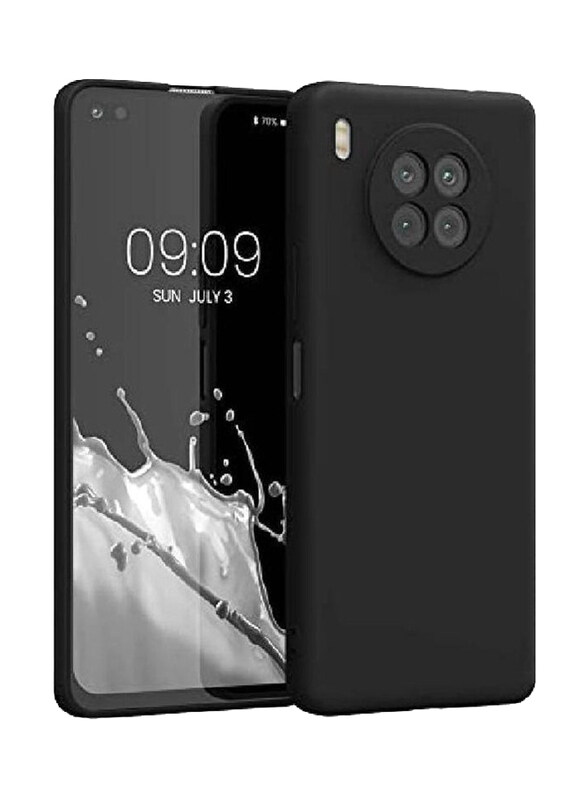 

Generic Huawei Nova 8i Protective Soft Silicone Mobile Phone Case Cover, Black