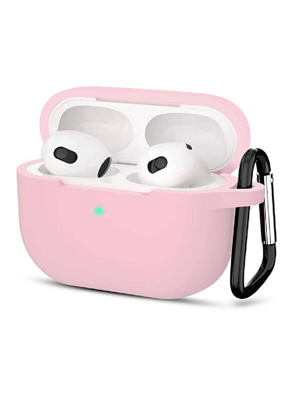 

Generic Protective Silicone Cover Case for Apple AirPods 3, Pink