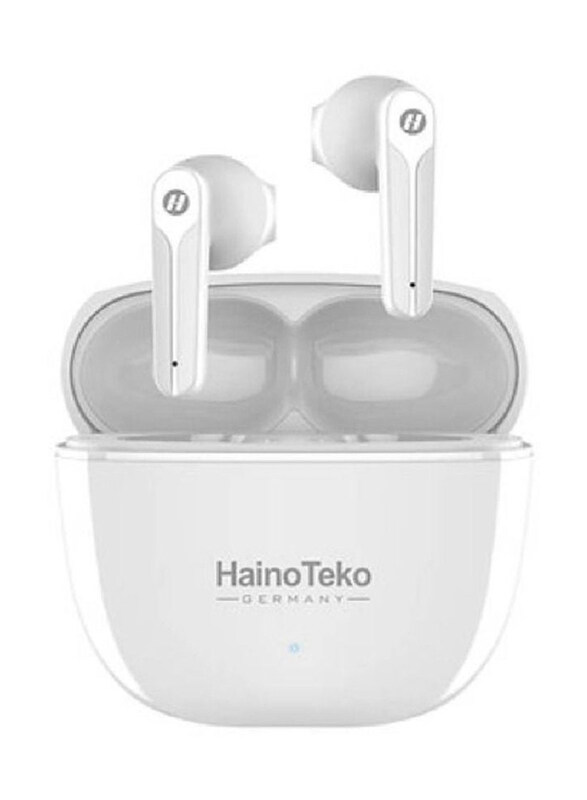 

Haino Teko Germany Air-15 Wireless/Bluetooth In-Ear Noise Cancelling Earphone, White