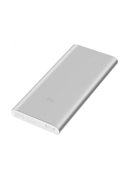 Xiaomi 10000 mAh Mi Power Bank 2, with Micro-USB Input, Silver