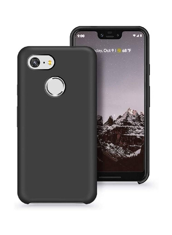 

Generic Google Pixel 3 XL Protective Gel Rubber Soft Silicone Mobile Phone Case Cover, Black