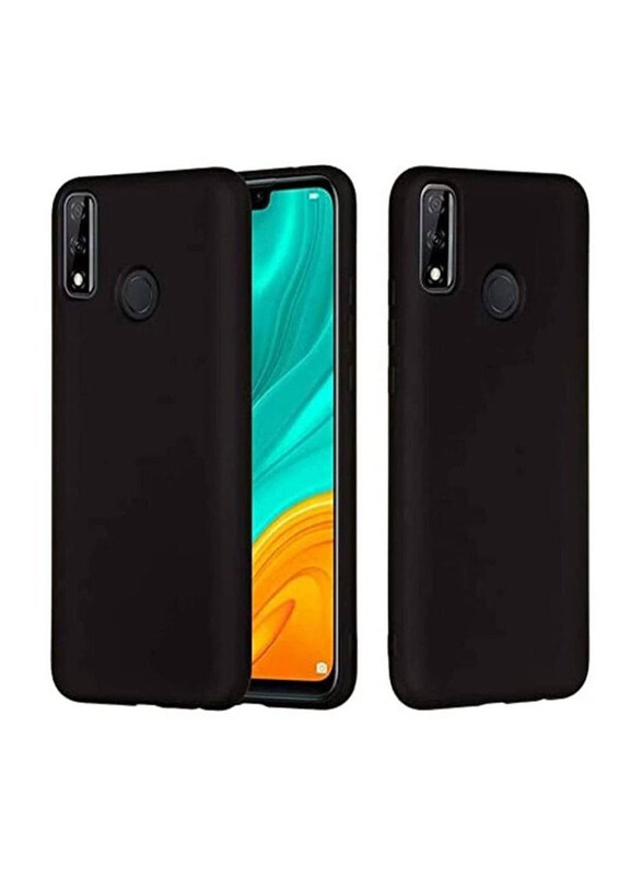 

Generic Huawei Y8s Protective Soft Silicone Mobile Phone Back Case Cover, Black