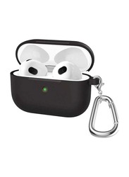 Protective Soft Silicone Case Cover for Apple AirPod 3, Black