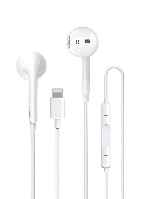 

Go-des Lightning Cable In-Ear Headphone with MIC, White