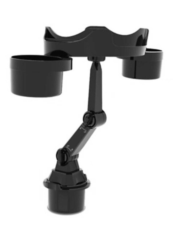 

Generic 360 Degree Rotation Car Balance Tray Cup Holder Multi-function Plate, Black