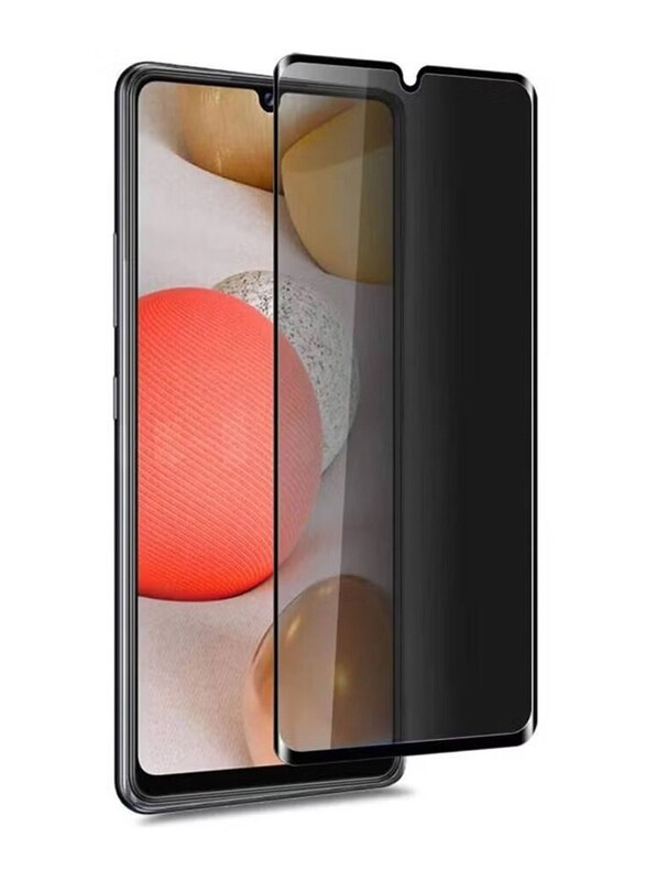 

Generic Samsung Galaxy A12 Privacy Tempered Glass Screen Protector, Black
