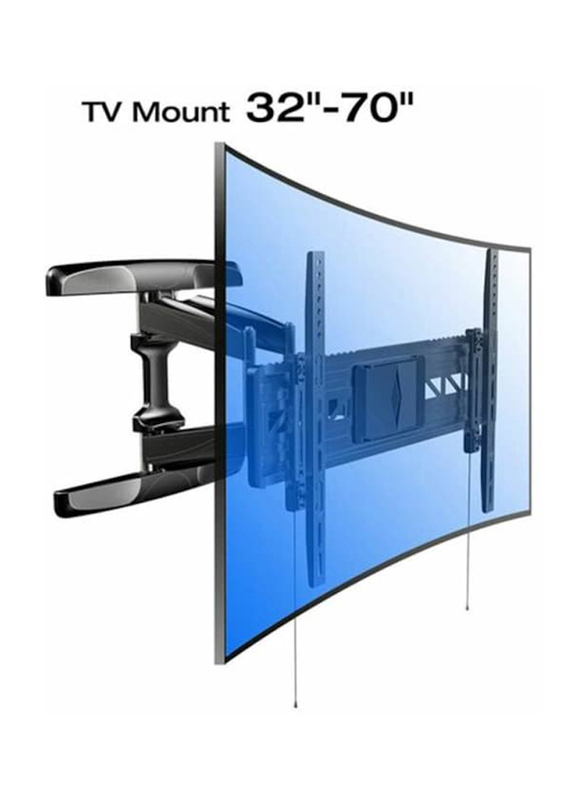 Bluetek TV Wall Mount, Btd64, Black