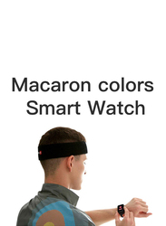 Y68 1.44 Inch Intelligent Heart Rate Monitoring Waterproof Smartwatch, Pink