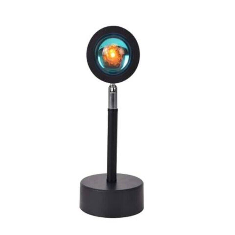 Sunset Lamp Projection LED Light, Black