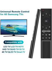 Replacement Voice Remote Control For All Samsung Smart LCD LED UHD QLED 4K HDR TVs with Netflix, Prime Video, hulu, WWW, Rakuten-TV Buttons - No Setup Required Black