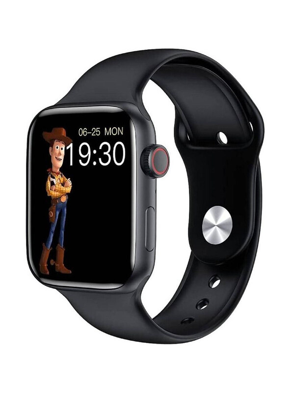 

Generic Waterproof Full Touch Screen Smartwatch, Black