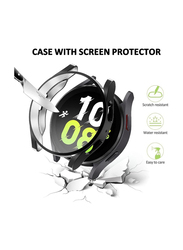 ZOOMEE Protective Ultra Thin Soft TPU Shockproof Case Cover for Samsung Galaxy Watch 4 44mm, Black