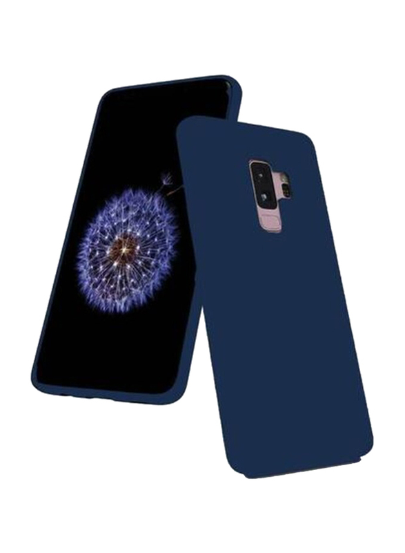 Samsung Galaxy S9 Plus Soft Silicone Mobile Phone Case Cover, Blue