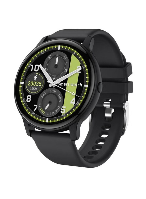 

Generic Full Touch Smartwatch with Waterproof, Black