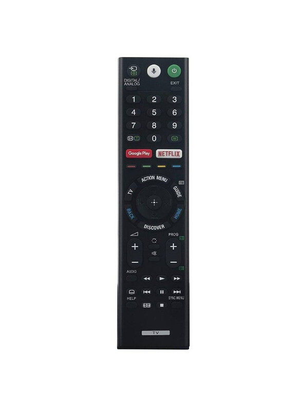 

Ics Smart Remote Control for Led & Smart TV, Black