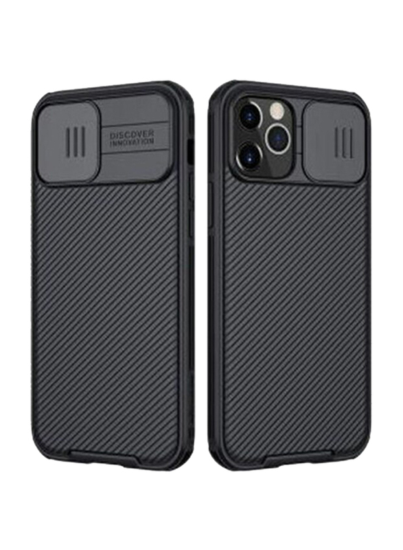 Nillkin Apple iPhone 12 Pro Max CamShield Pro with Slide Camera Mobile Phone Case Cover, Black