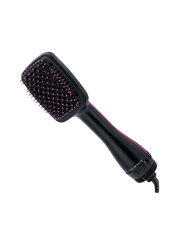 

Xiuwoo One-Step Hair Dryer and Styler Detangle Dry and Smooth Hair, Black