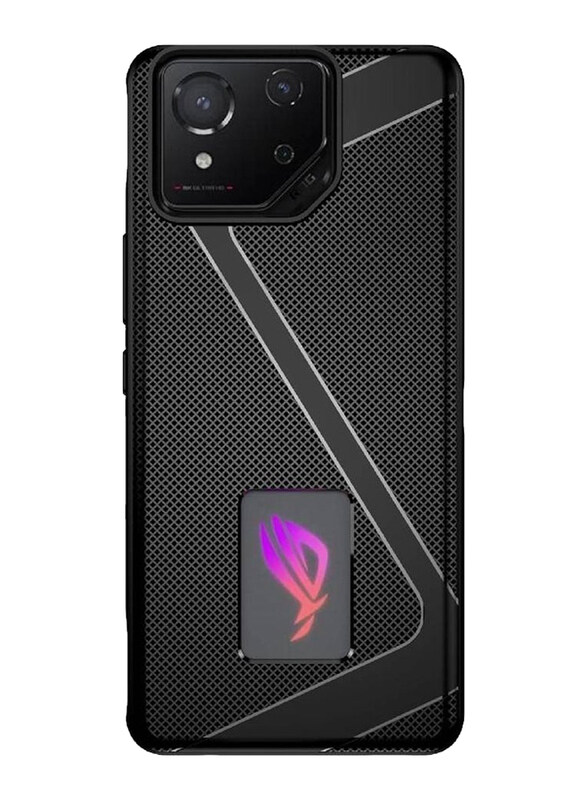 

Hyx Asus ROG Phone 8/ROG Phone 8 Pro Military Grade Shockproof TPU Silicone Mobile Phone Case Cover, Black