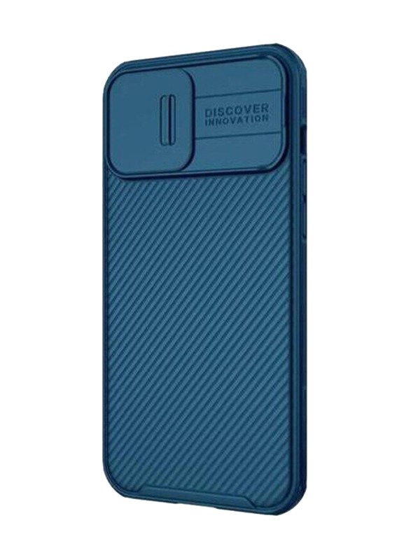Nillkin Apple iPhone 12 Pro CamSheild Mobile Phone Case Cover with Slide Camera Protection, Blue