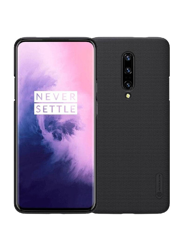 

Nillkin OnePlus 7 Pro Super Frosted Shield Hard Mobile Phone Back Case Cover, Black