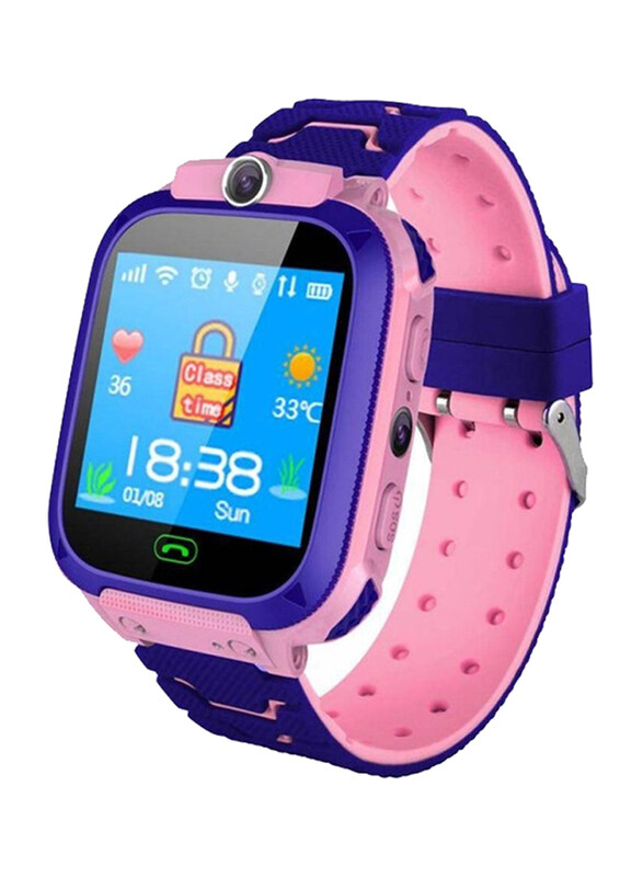 

Xo Ultra-thin Waterproof Kids Tracker Phone Call For Boys Girls Sport Smart Watch, Pink/Blue