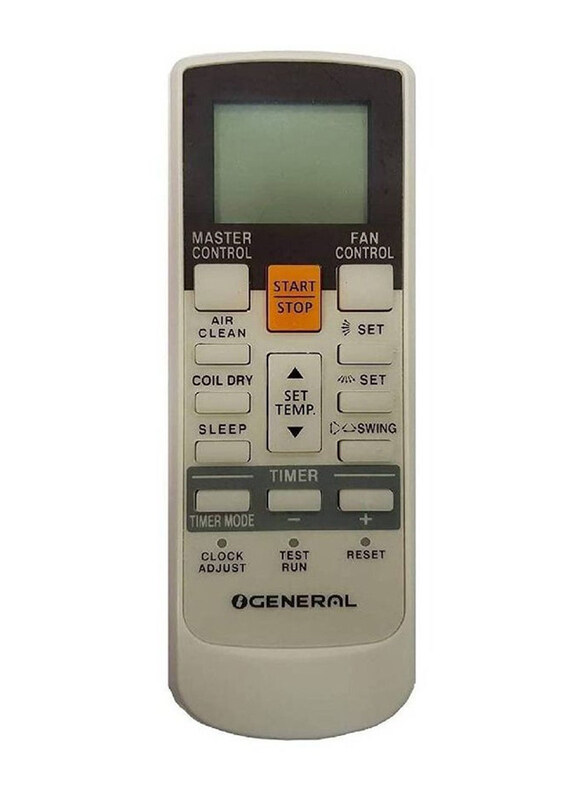 General AC Remote Control, White/Black