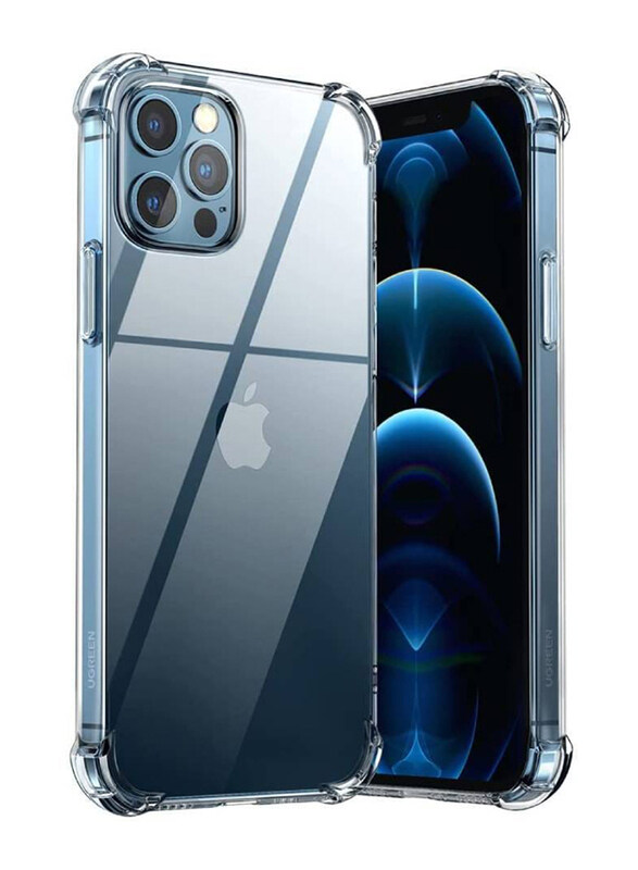 

Generic Apple iPhone 12 Pro Max Protective Silicone Mobile Phone Back Case Cover, Transparent