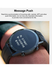 TM02 Waterproof Touch Screen Smartwatch, Black