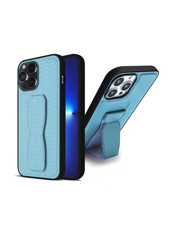 

Generic Apple iPhone 12 Pro Max Series New Design High Quality Magnetic Grip Mobile Phone Case Cover, Blue