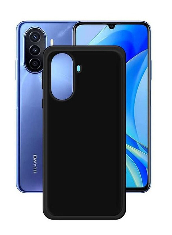 

Generic Huawei Nova Y70 Protective Bumper Mobile Phone Case Cover, Black