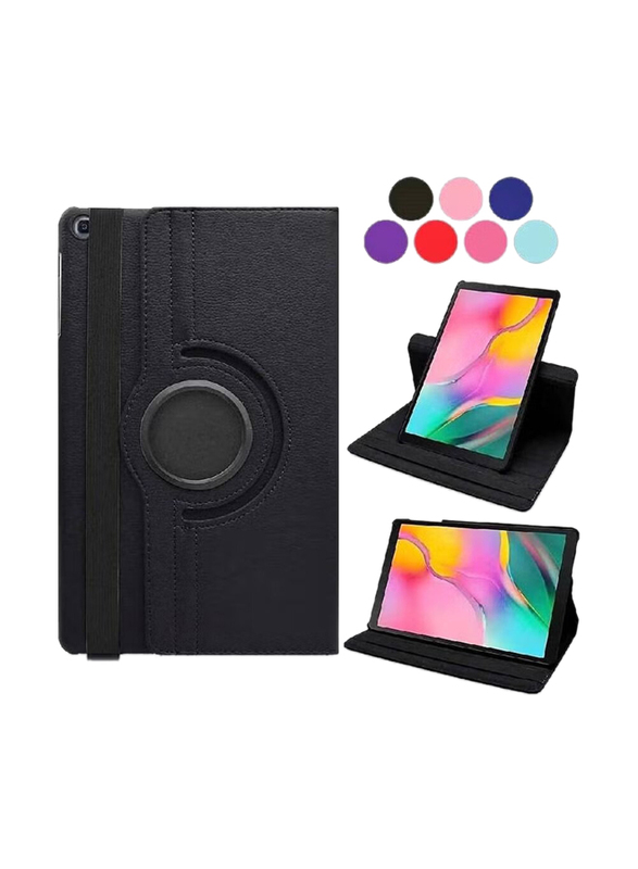 

Generic Samsung Galaxy Tab S6 Lite Case with 360 Degree Rotating Stand, Black