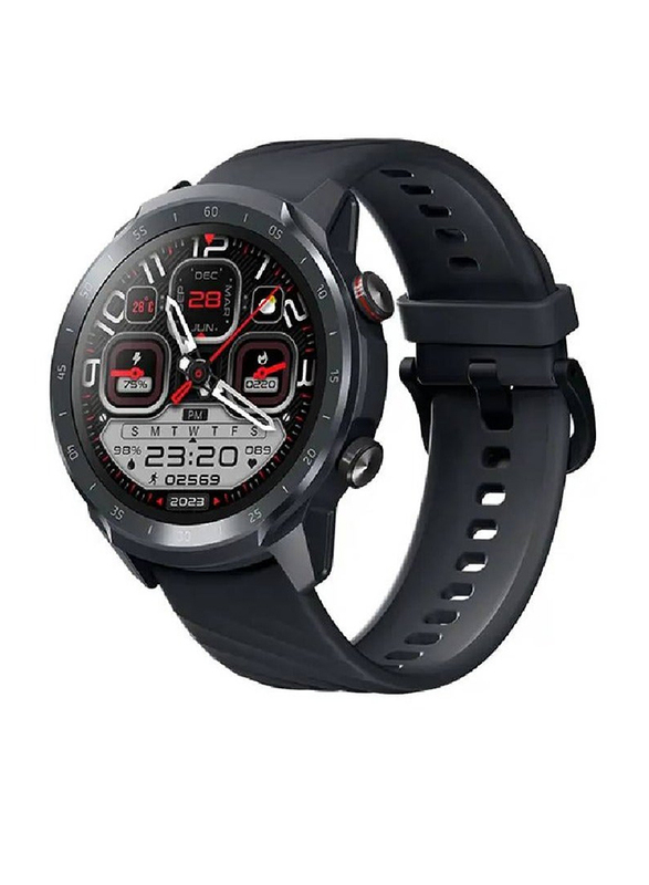 Mibro 1.39-inch HD Screen Bluetooth Smartwatch, Black