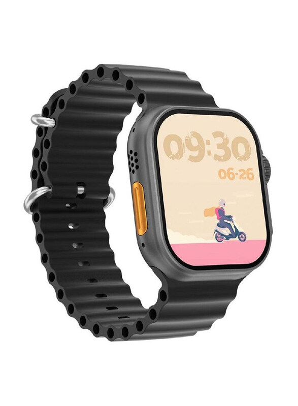 

Lw HD Screen Bluetooth Calling Fitness Bracelet IP68 Waterproof Smartwatch, Black