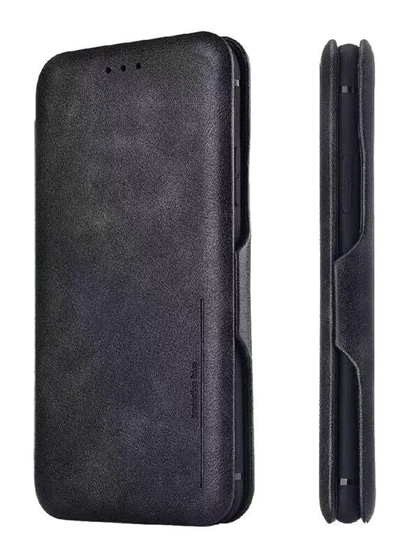 

Olliwon Samsung Galaxy S21 FE 5g Protective Smart PU Leather Card Holder with Auto Magnetic Closure Mobile Phone Case Cover, Black