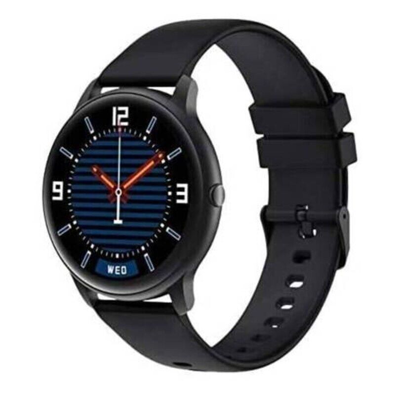 Bluetooth Round waterproof Smartwatch, Black