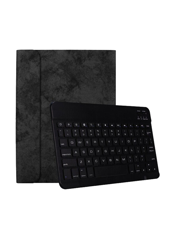 

KKMoon Bluetooth/Wireless English Keyboard with Case Cover for Apple iPad Pro 11 2018, Black