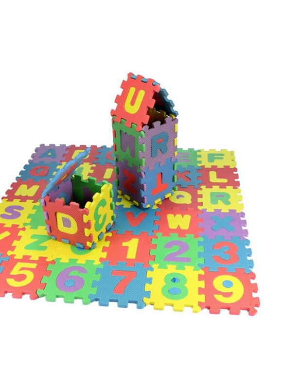 

XiuWoo Kids Foam Puzzle Floor Play Mat, Multicolour