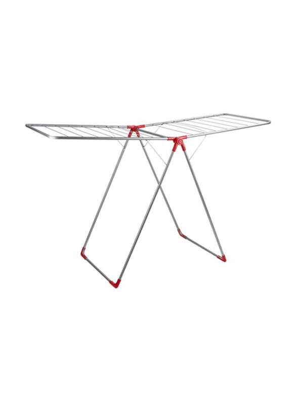 

Delcasa Easy Folding Sturdy Sleek & Heavy Storage Seltos Cloth Dry Stand, Silver