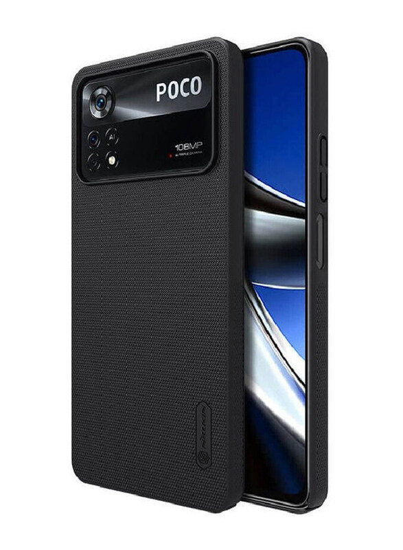 

Nillkin Xiaomi Poco X4 Pro 5g Super Frosted Shield Hard Back Mobile Phone Case Cover, Black