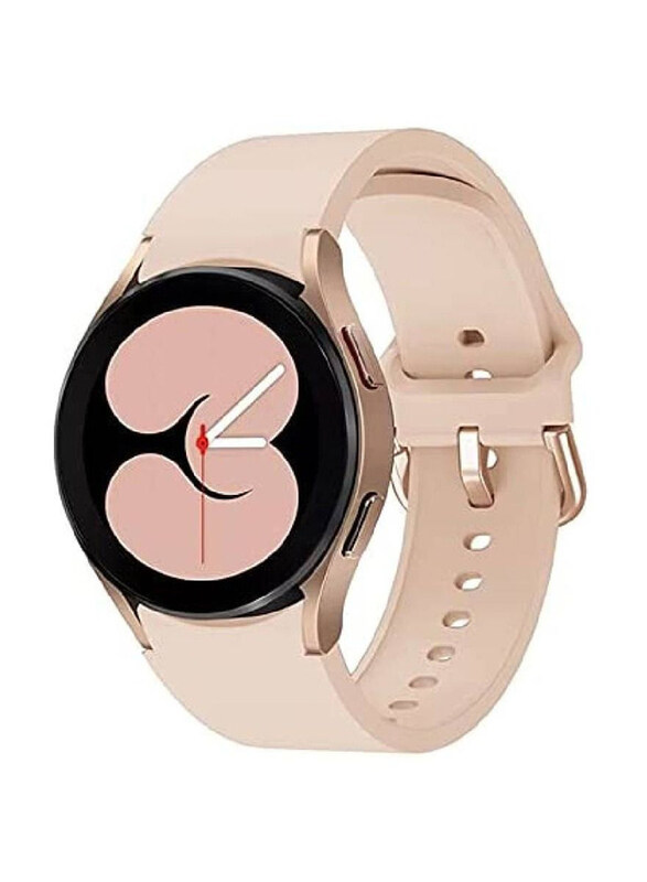 

Generic Soft Silicone Sport Band for Samsung Watch 4/Watch 4 Classic, Dark Pink