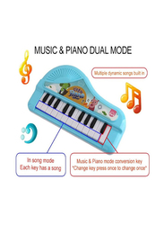 Electric Keyboard Baby Mini Piano Toy for Kids with 22 Keys, Multicolour