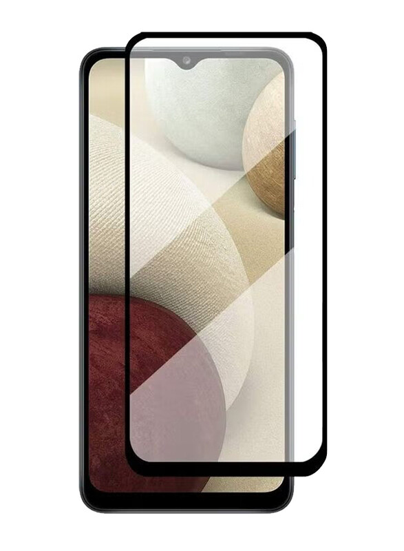 

ICS Samsung Galaxy A12 Mobile Phone Screen Protector, Clear/Black