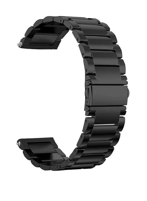 

Ics Replacement Stainless Steel Band for Xiaomi Watch S1 Active, Black